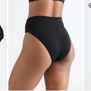 Knix Swim Sculpt High Rise High Cut Bikini Swim Bottom - Large